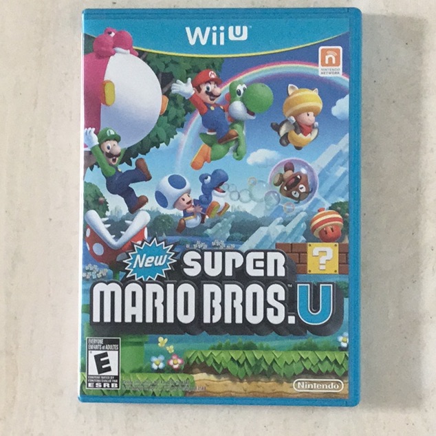 New Super Mario Bros U Nintendo Wii U Game Cib